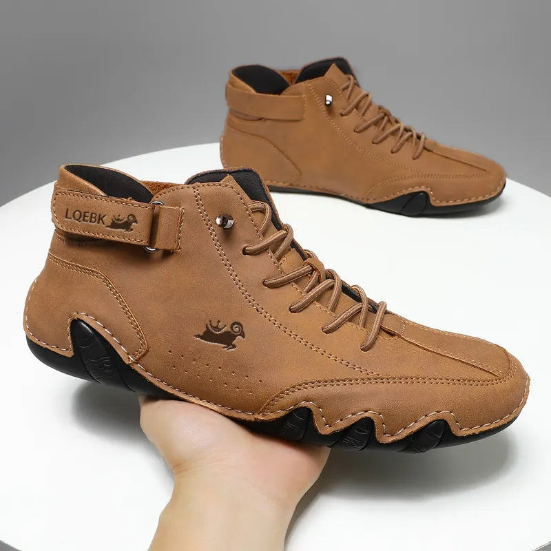 Alain- Chaussures en cuir imperméables pour hommes