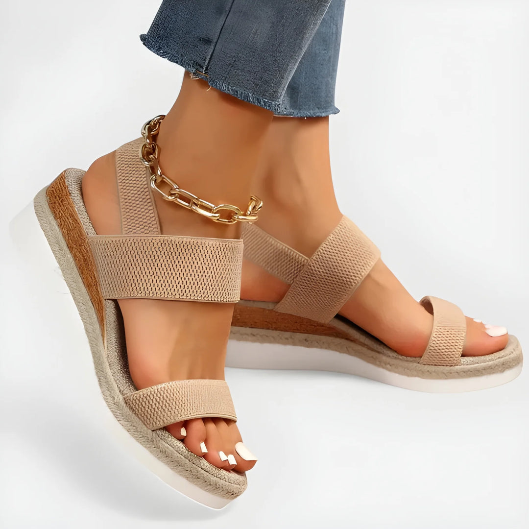 Women's Strappy Athletic Sandals with Non Slip Sole and Arch Support
