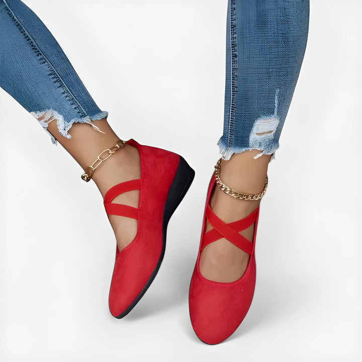 Women's Strappy Platform Sandals with Arch Support and Non Slip Sole