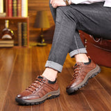 Paul- Chaussures en en cuir véritable pour hommes