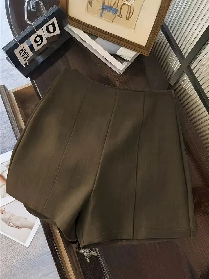 Women's Work Casual Shorts with High Waisted