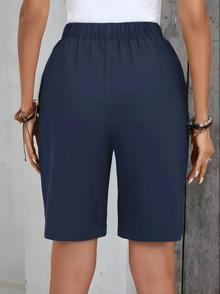 Women's Chino Shorts with High Waisted