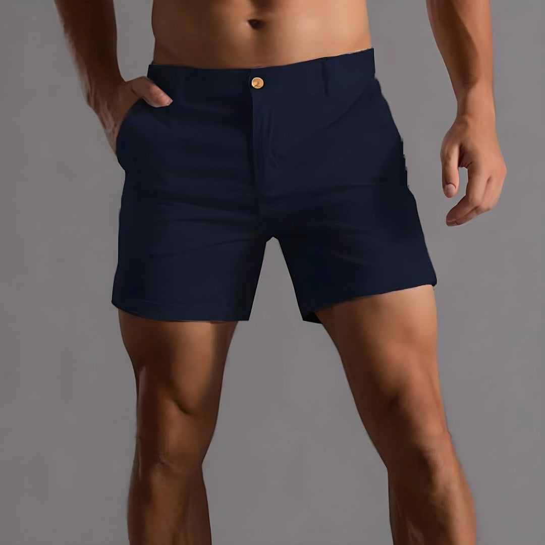 Men's Casual Shorts with Contoured Fit and Ultra-Premium Fabric