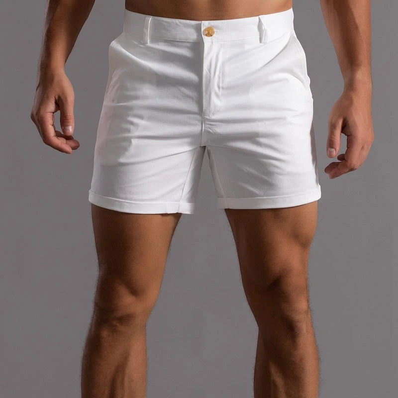 Men's Casual Shorts with Contoured Fit and Ultra-Premium Fabric
