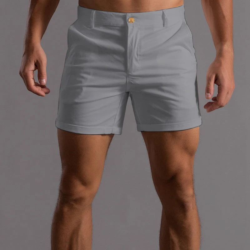 Men's Casual Shorts with Contoured Fit and Ultra-Premium Fabric