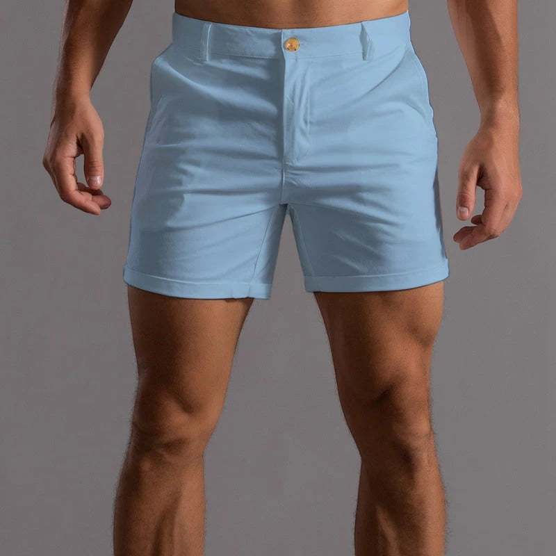 Men's Casual Shorts with Contoured Fit and Ultra-Premium Fabric