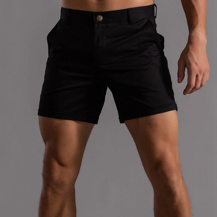 Men's Casual Shorts with Contoured Fit and Ultra-Premium Fabric