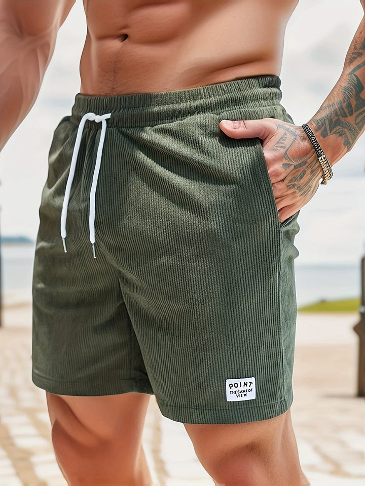 Men's Workout Sport Shorts with Drawstring