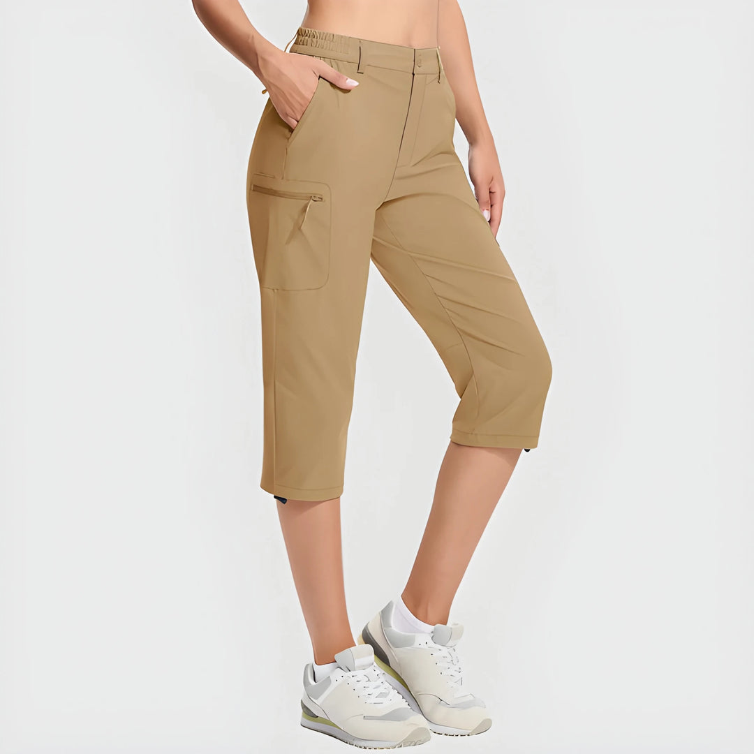 Women's Cargo Athletic Shorts with Function Pockets