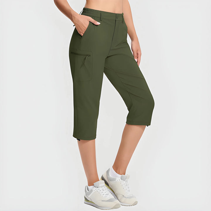 Women's Cargo Athletic Shorts with Function Pockets