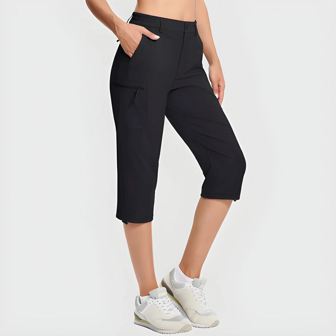 Women's Cargo Athletic Shorts with Function Pockets