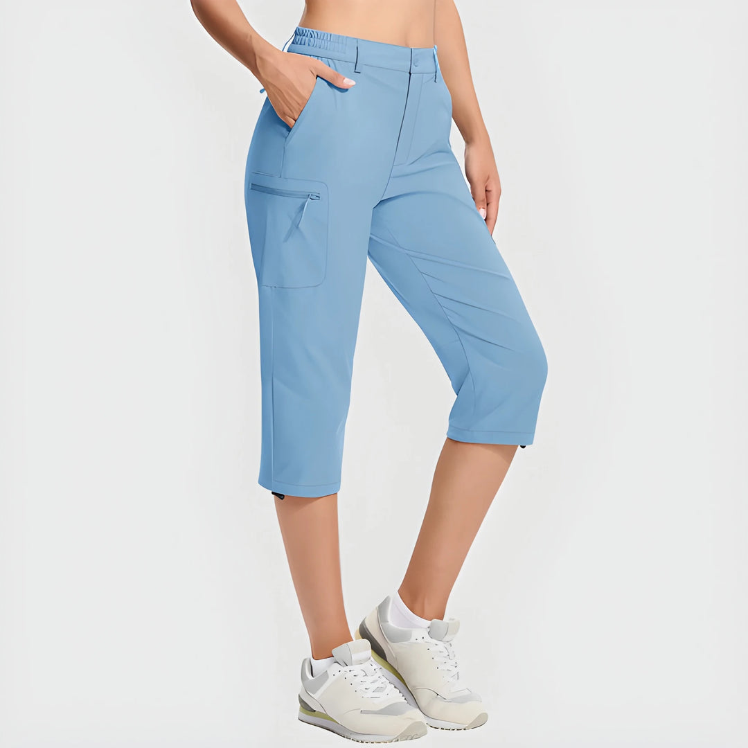Women's Cargo Athletic Shorts with Function Pockets