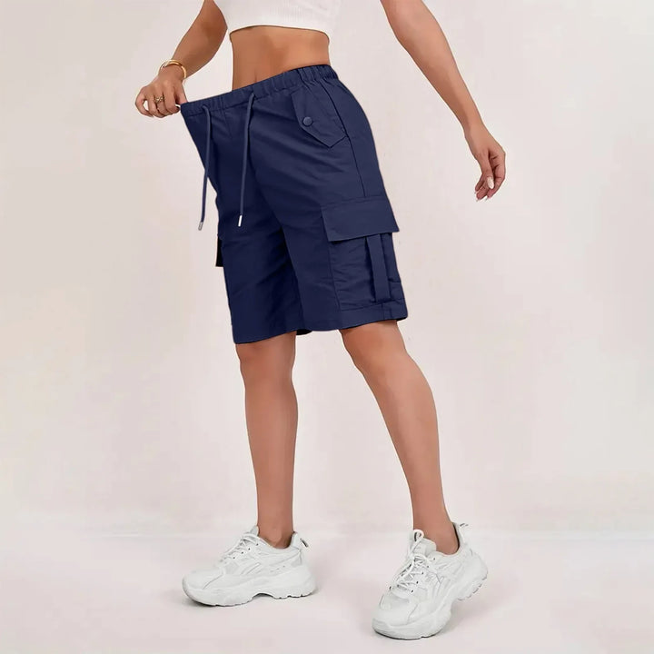 Women's Cargo Bermuda Shorts with Pockets