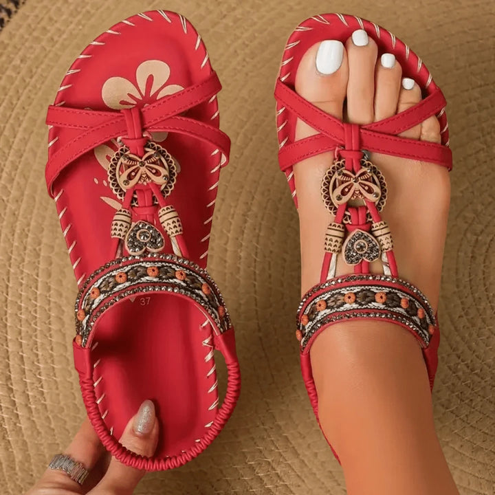Women's Comfortable Casual Sandals with Non Slip and Cushioned Insole