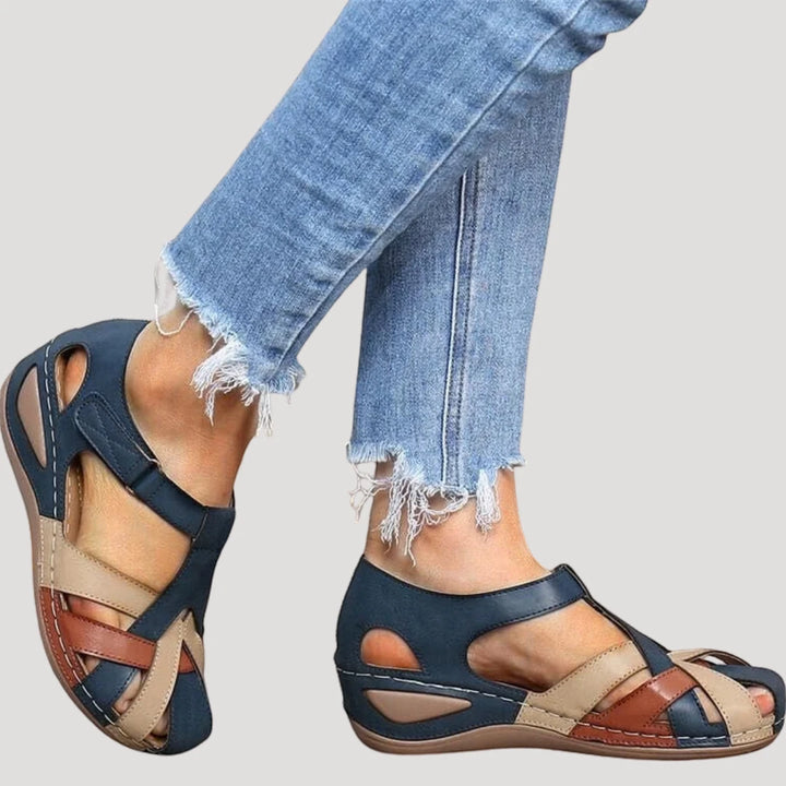 Women's Comfortable Dressy Sandals with Slip Resistant Sole and Cushioned Insole
