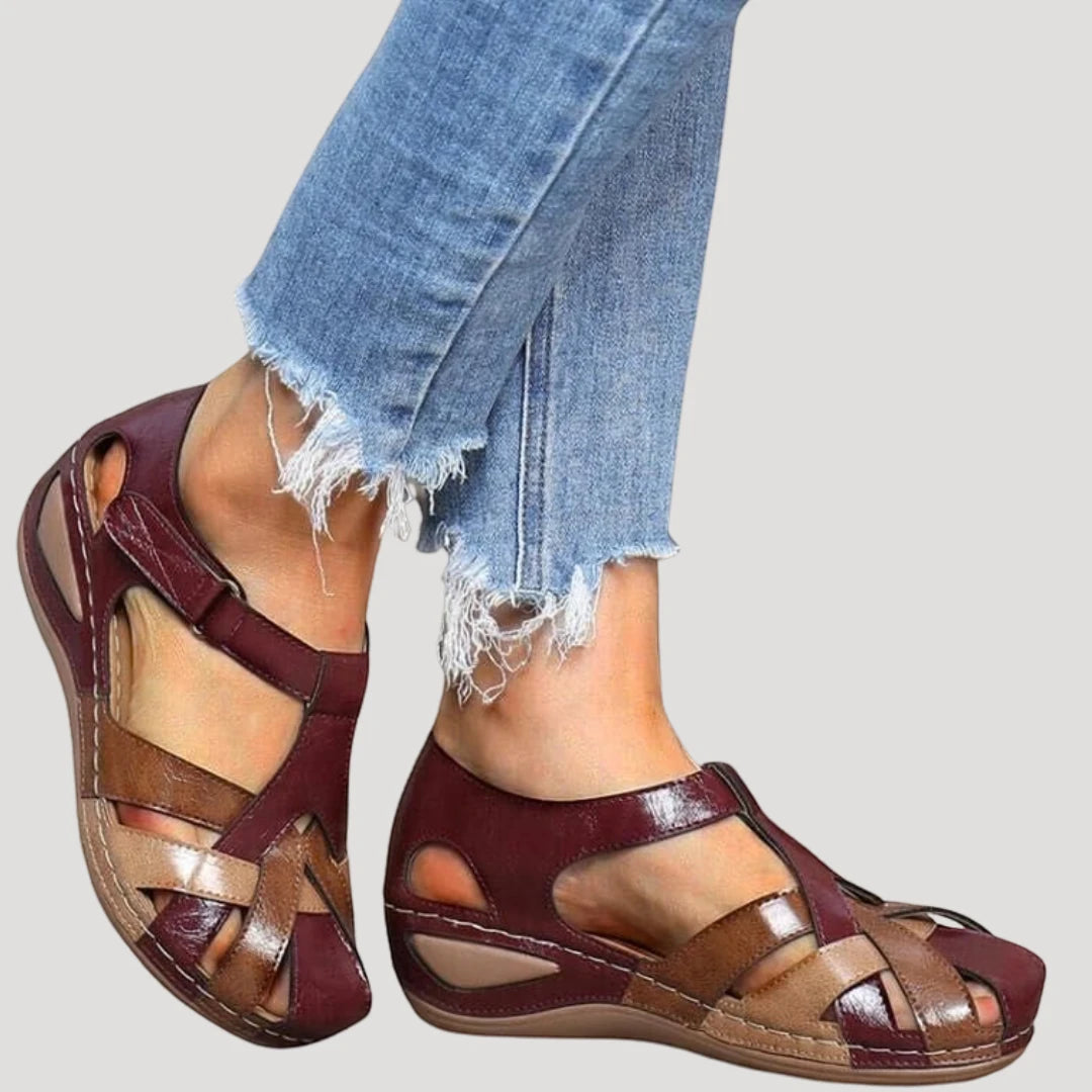 Women's Comfortable Dressy Sandals with Slip Resistant Sole and Cushioned Insole