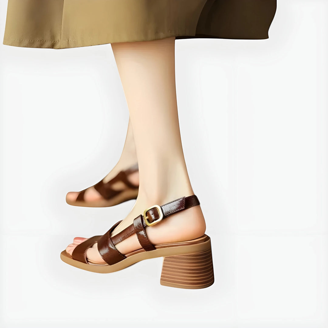 Women's Dressy Casual Sandals with Open Toe and Wide Fit