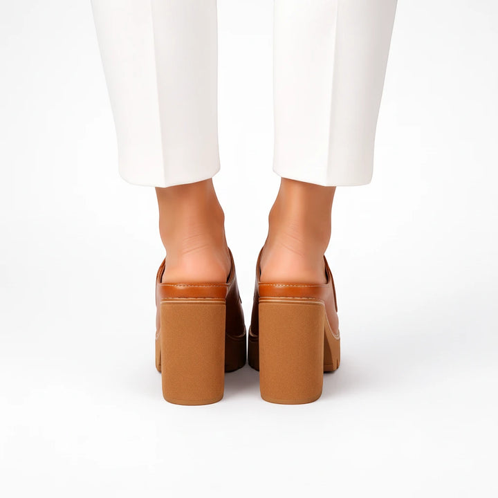 Women's Platform Casual Sandals with Slip On and Cushioned