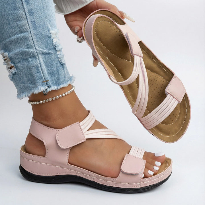 Women's Comfortable Platform Sandals with Cushioned and Arch Support