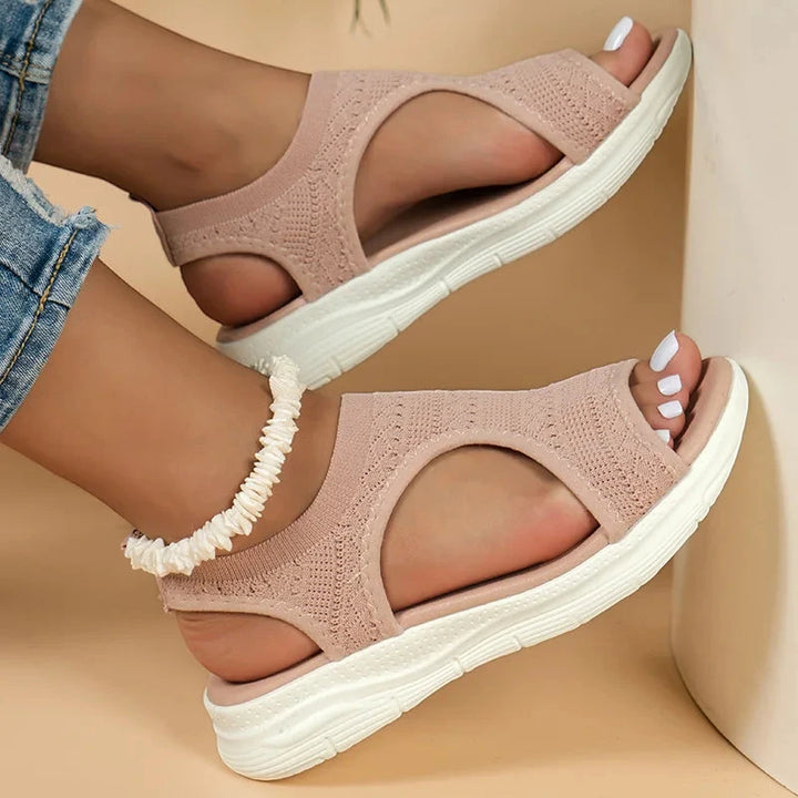 Women's Running Casual Sandals with Slip Resistant Sole and Cushioned Insole