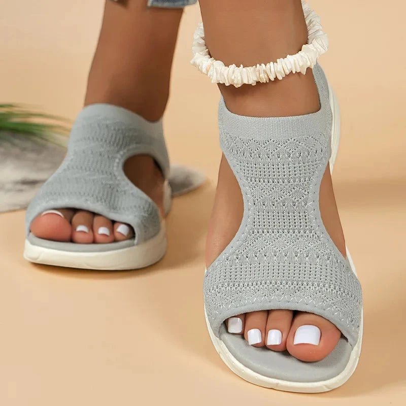 Women's Running Casual Sandals with Slip Resistant Sole and Cushioned Insole