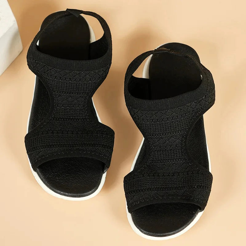 Women's Running Casual Sandals with Slip Resistant Sole and Cushioned Insole
