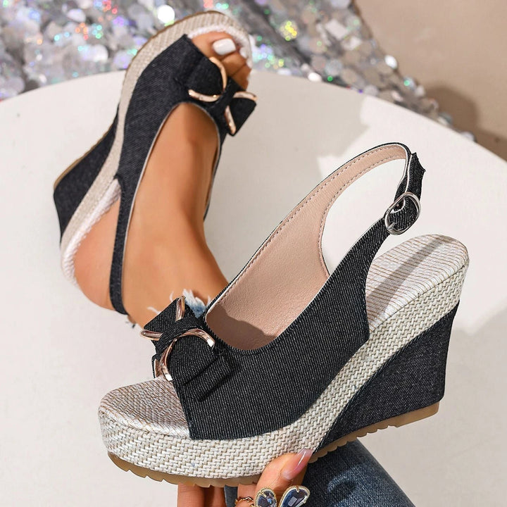 Women's Slingback Open Toe Sandals with Slip Resistant Sole and Cushioned Insole