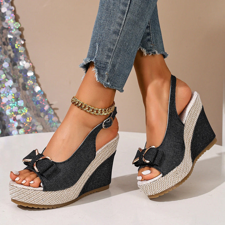 Women's Slingback Open Toe Sandals with Slip Resistant Sole and Cushioned Insole