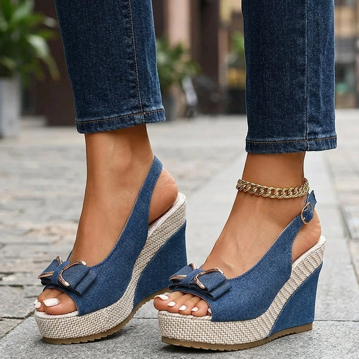 Women's Slingback Open Toe Sandals with Slip Resistant Sole and Cushioned Insole