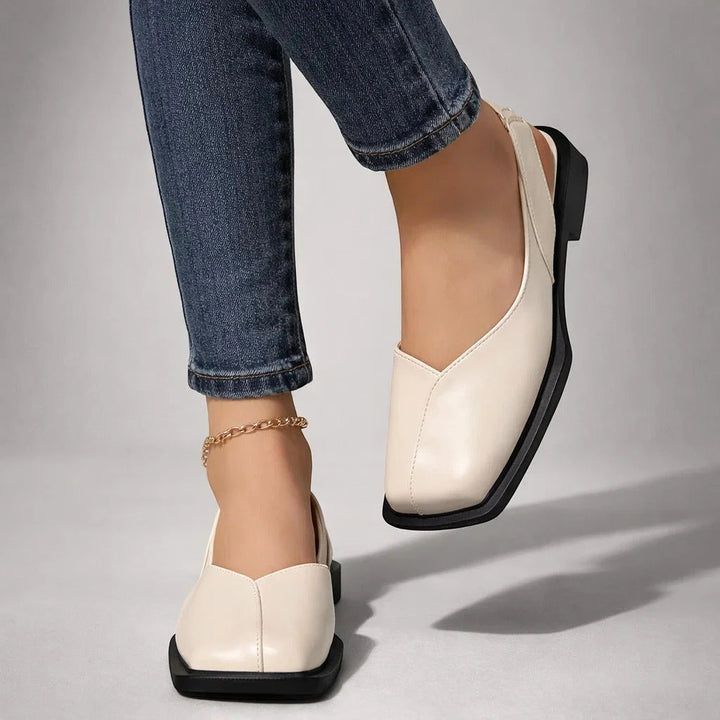 Women's Square Toe Comfortable Sandals with Slip Resistant Sole and Cushioned Insole