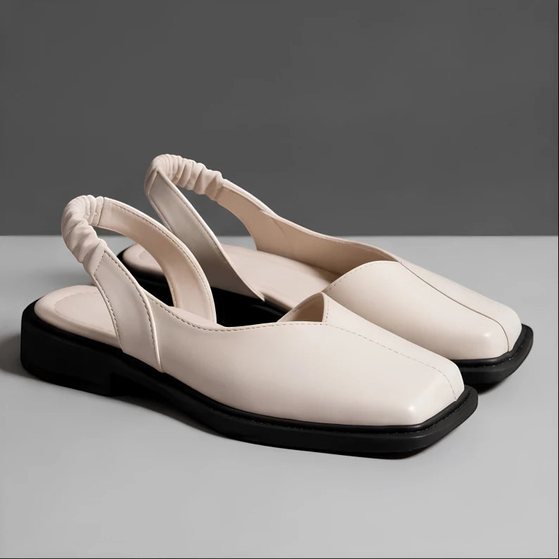 Women's Square Toe Comfortable Sandals with Slip Resistant Sole and Cushioned Insole