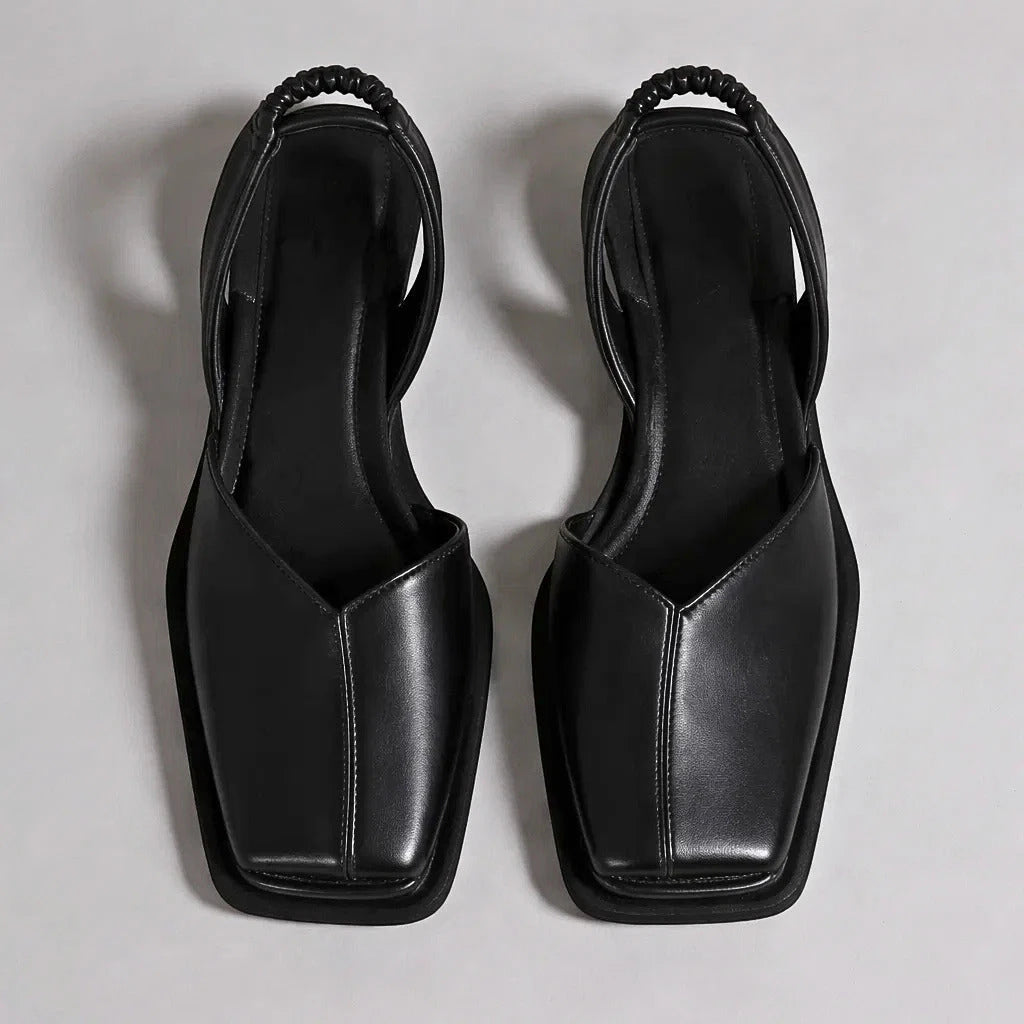 Women's Square Toe Comfortable Sandals with Slip Resistant Sole and Cushioned Insole