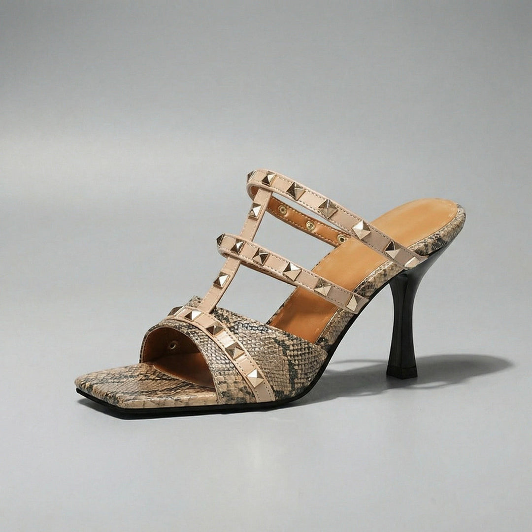 Women's Strappy Dressy Sandals with Arch Support and Cushioned Insole