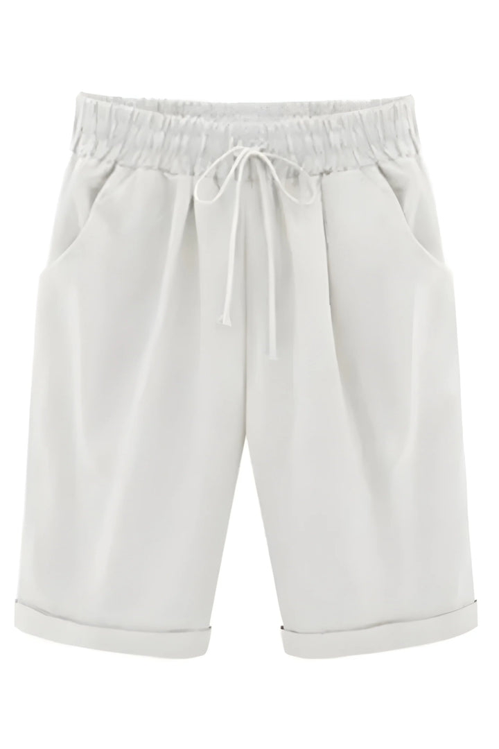 Women's Bermuda Long Shorts with Pockets