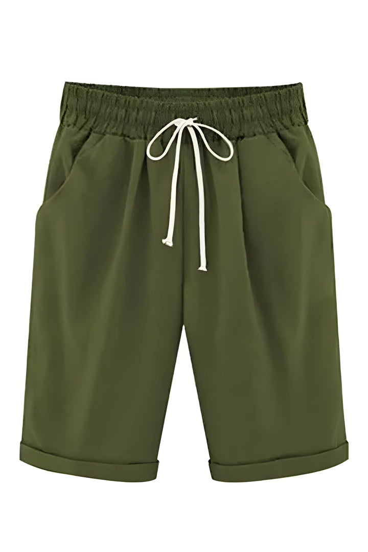 Women's Bermuda Long Shorts with Pockets
