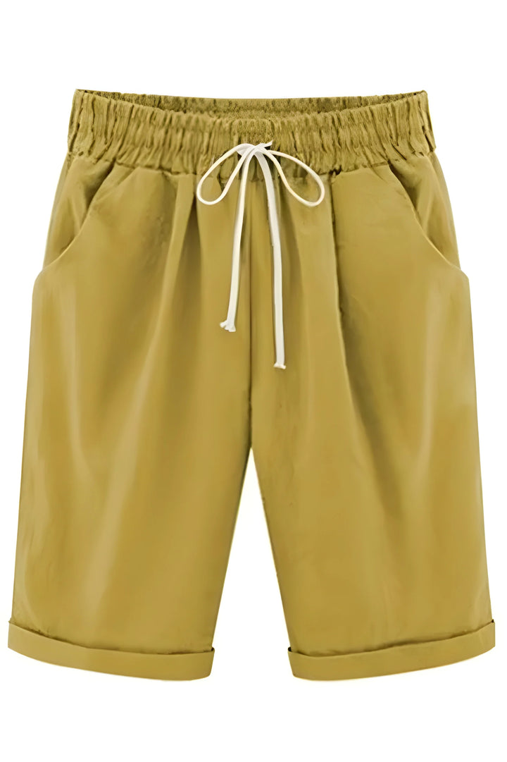 Women's Bermuda Long Shorts with Pockets