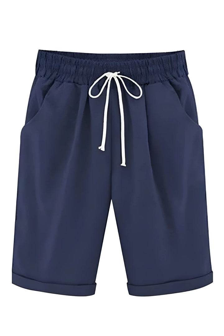 Women's Bermuda Long Shorts with Pockets
