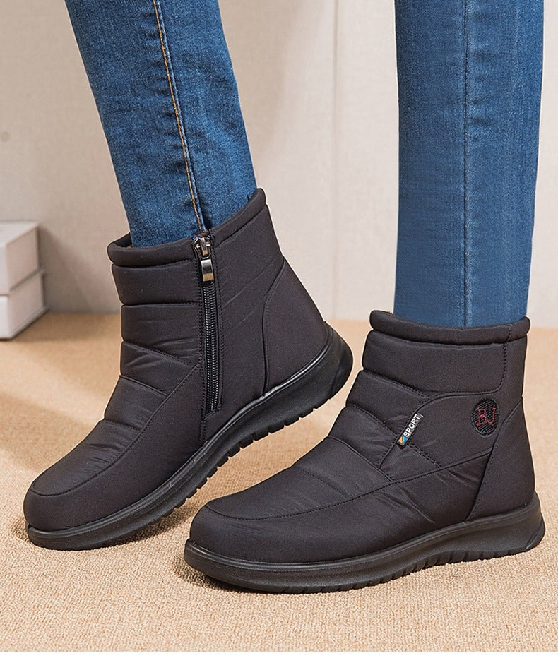 Louise- Bottines d'hiver confortables et chaudes pour femmes