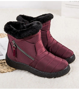 Ambre- Bottines de neige imperméables et chaudes pour femmes