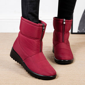 Céline- BOTTINES DE NEIGE EN PELUCHE Chaud et IMPERMÉABLES