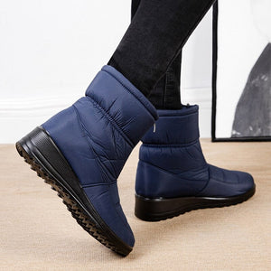 Céline- BOTTINES DE NEIGE EN PELUCHE Chaud et IMPERMÉABLES