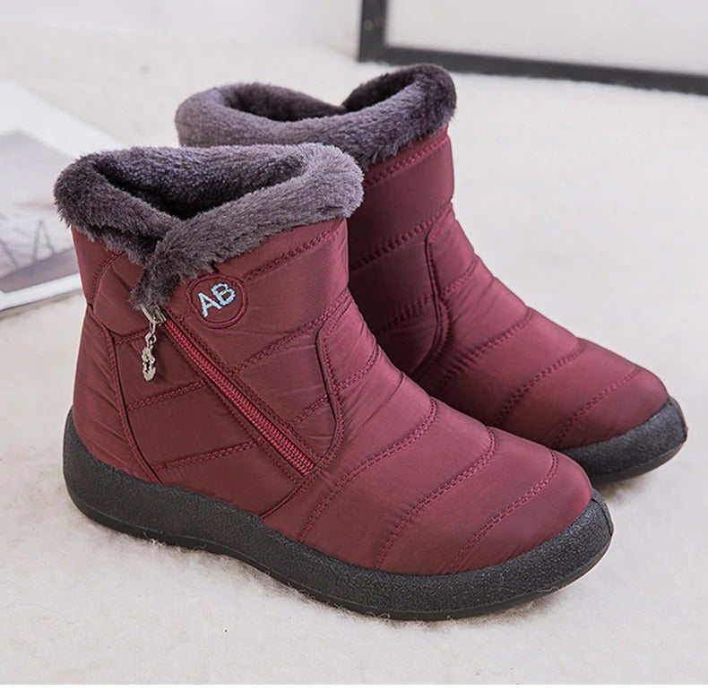 AB- Bottines d'hiver antidérapantes pour femmes