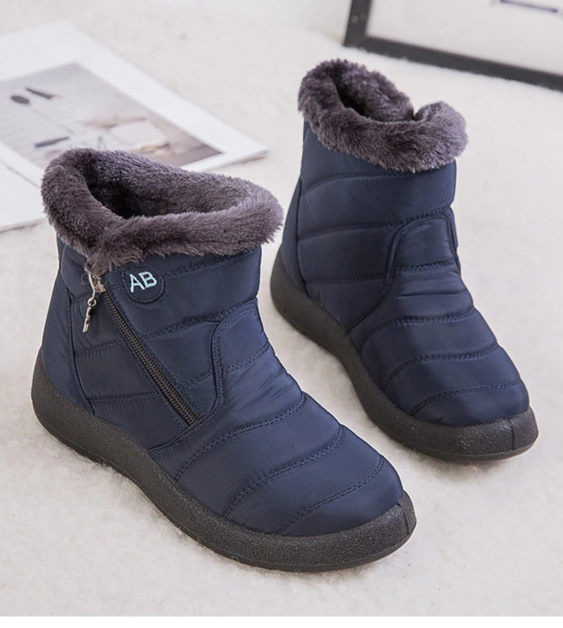 AB- Bottines d'hiver antidérapantes pour femmes